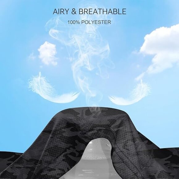 Gradual Men's Sweatpants Mesh Lightweight with Zip Pockets Breathable Quick Dry - Picture 5 of 9